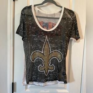 New Orleans Saints Superbowl Burnout Tee - Limited Edition - EUC - L